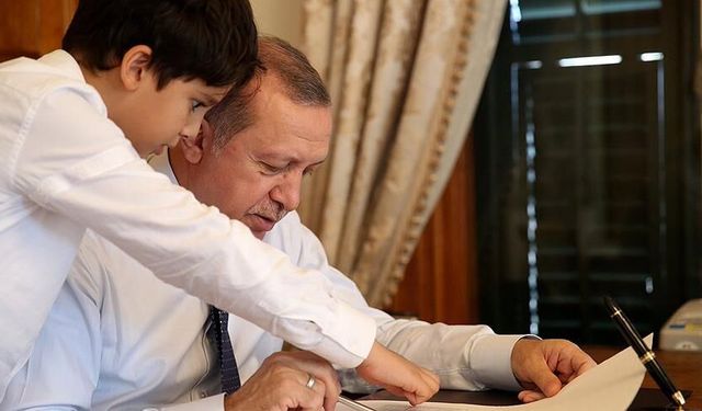 Cumhurbaşkanı Erdoğan 10'uncu kez dede oldu