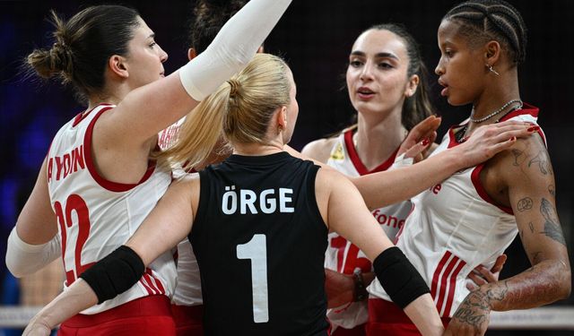 A Milli Kadın Voleybol Takımı, Çin'i 3-2 mağlup etti