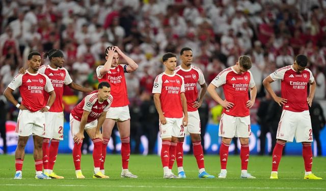 Devler ligi rüyası yine yarım kaldı: Arsenal tarihe geçen seriyi kıramadı