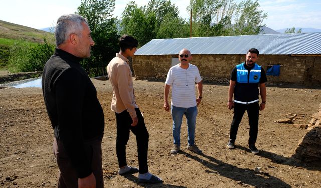 Van’da kuduz vakası sonrası mahallede karantina uygulaması başlatıldı
