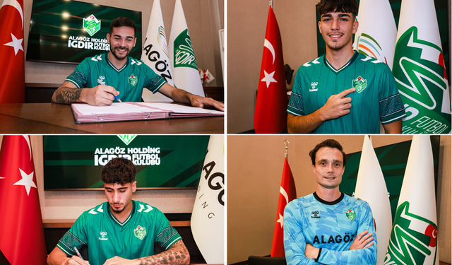 Iğdır FK'dan dört yeni transfer