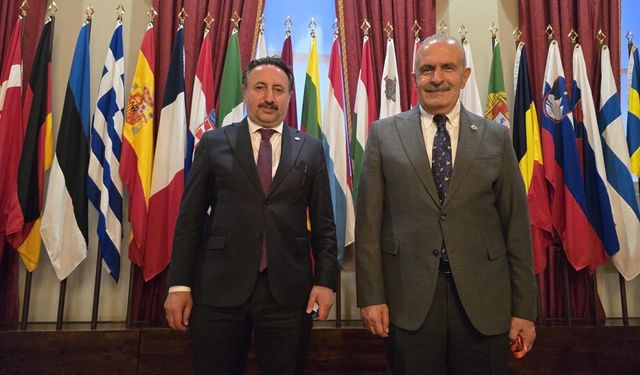 Van Milletvekili Burhan Kayatürk, COSAC Başkanlar Toplantısı için Dublin'de