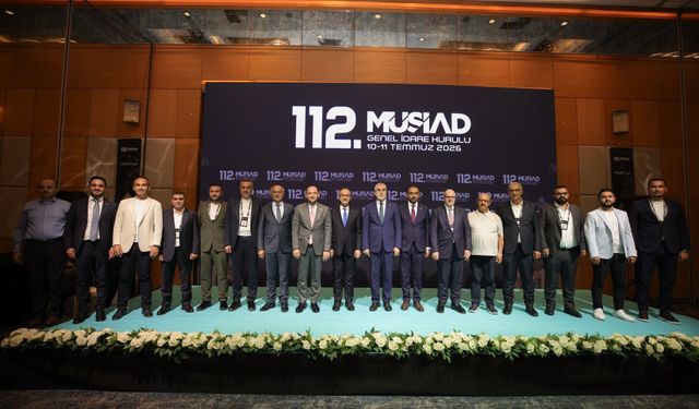 MÜSİAD Van heyeti Genel İdare Kurulu Gala Programına katıldı