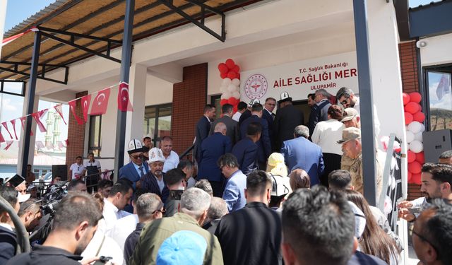 Van Erciş'te Ulupamir Aile Sağlığı Merkezi açıldı