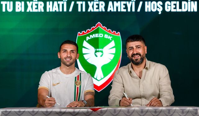Süper Lig’in tecrübeli oyuncusu Umut Meraş artık Amedspor'da