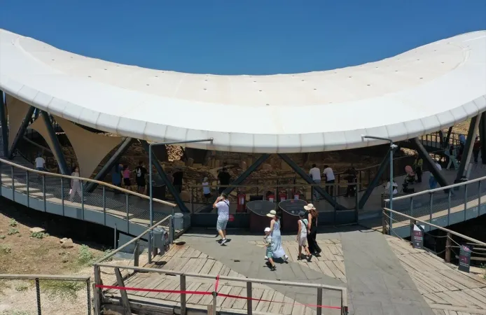 Tarihin sıfır noktası Göbeklitepe'ye 4,4 milyon ziyaretçi