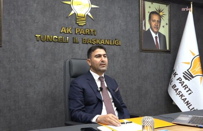 AK Parti Tunceli İl Başkanı Hakan Özer görevinden istifa etti