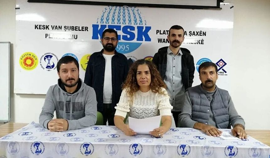 SES Van Şubesinden GİH ve YHS çalışanları için mücadele çağrısı