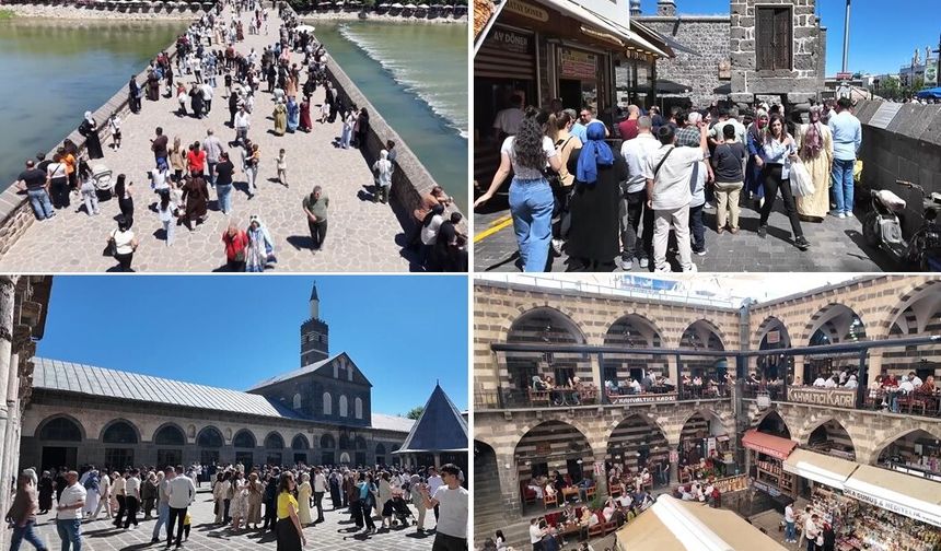 Diyarbakır esnafı adeta çifte bayram yaşadı