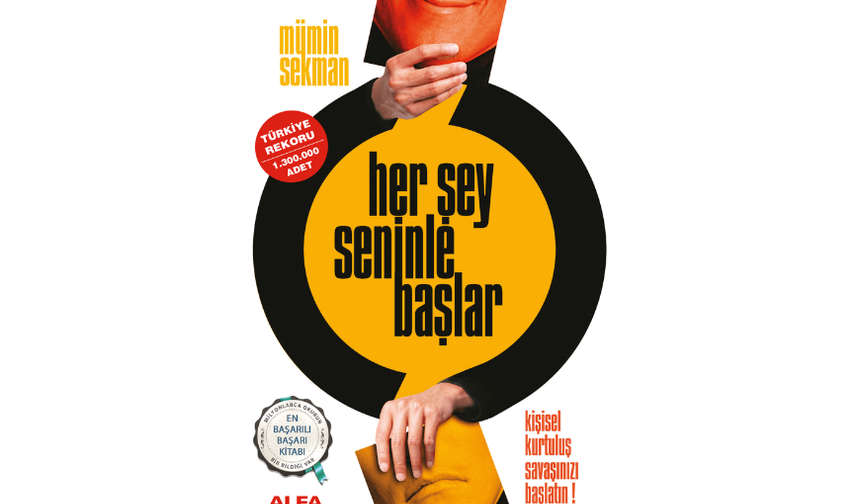 Akşama kitap önerisi: Kişisel başarının manifestosu "Her Şey Seninle Başlar"