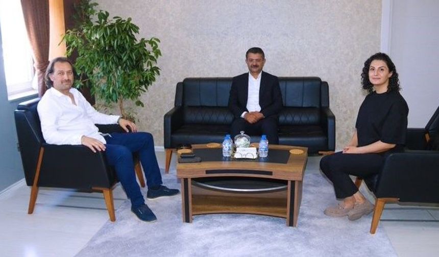 Van Peyzaj Mimarları Odası'ndan Edremit Belediyesi'ne ziyaret