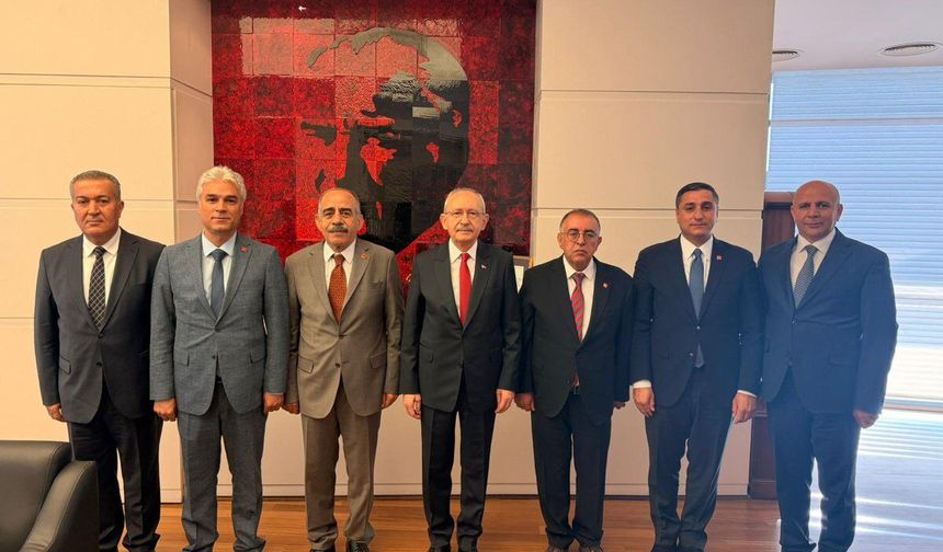 CHP Van İl Başkanı Bedirhanoğlu, Kılıçdaroğlu ile görüştü