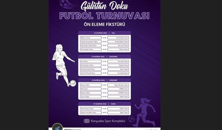 Van’da Gülistan Doku Futbol Turnuvası için geri sayım başladı