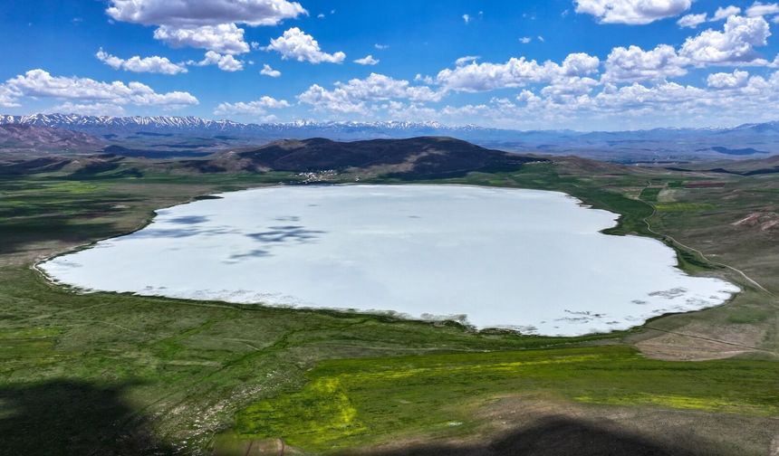 Van’daki doğal güzellik Akgöl, yeniden canlandı