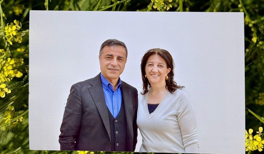 Pervin Buldan Demirtaş’la fotoğraflarını paylaştı: “Yapay zekâ fotoğraflarına itibar etmeyin”