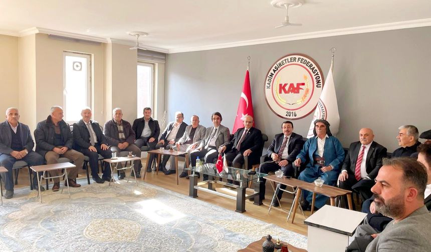 Kadim Aşiretler Federasyonu Genel Başkanı Rasim Aslan düğünlerde takı çağrısı