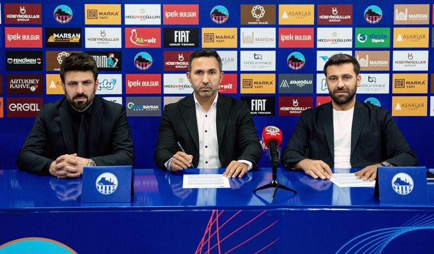 Mardinspor'un yeni teknik direktörü belli oldu