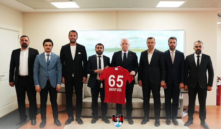 Vanspor'da yeni stadyum süreci için önemli görüşme