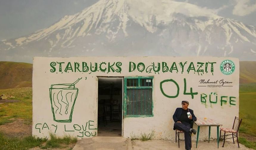 Doğubayazıt'taki mütevazı çay ocağı Starbucks'ın reklam yüzü oldu