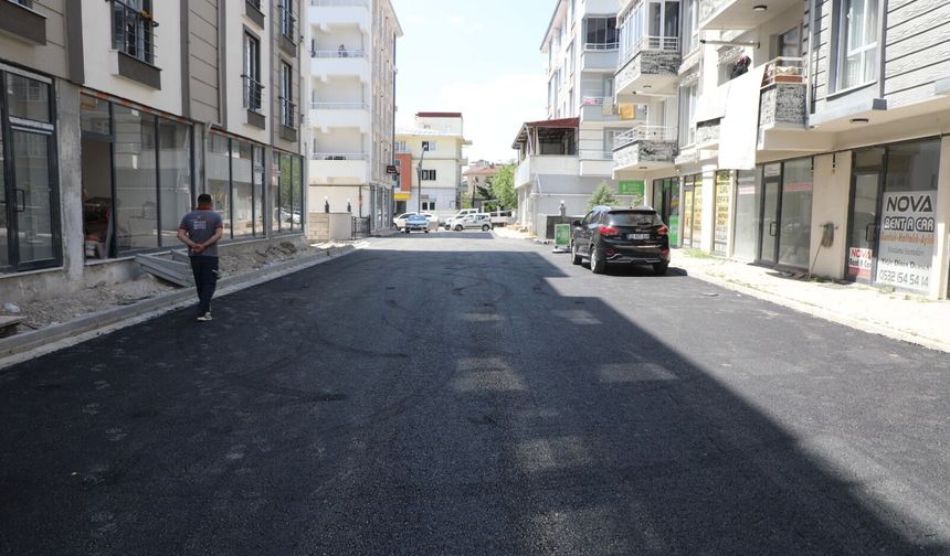 Erciş Dalan Caddesi'nde asfalt çalışması: Ulaşım daha güvenli ve konforlu olacak