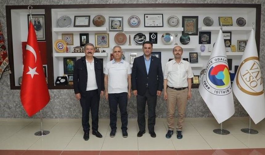 Van TSO'ya Sanayi Ve Teknoloji Bakanlığı yetkililerinden ziyaret