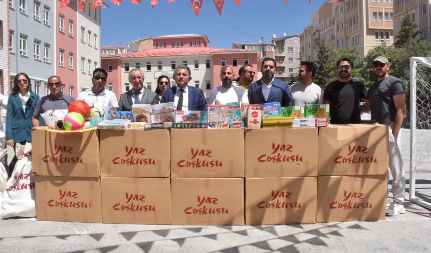 Van'da  "Yaz Coşkusu Projesi" ile 1000'den fazla öğrenciye destek sağlanacak