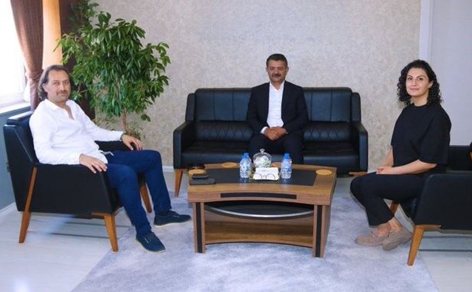 Van Peyzaj Mimarları Odası'ndan Edremit Belediyesi'ne ziyaret