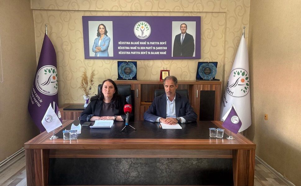 DEM Parti Van İl Örgütünden AK Parti İl Başkanı Arvas'a yanıt
