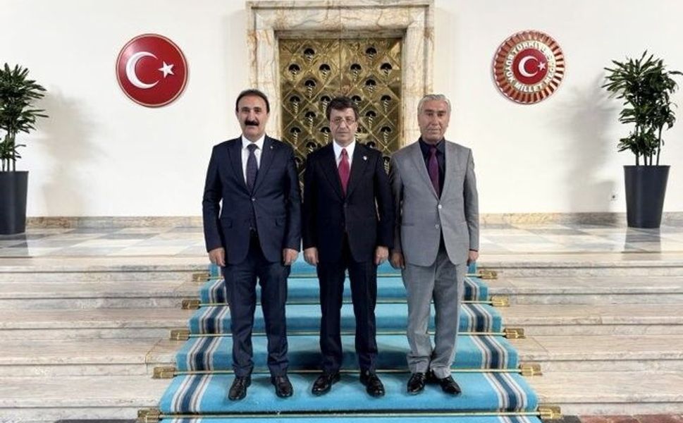 Van Ticaret Borsası Yönetimi TBMM’de Kayhan Türkmenoğlu ile görüştü