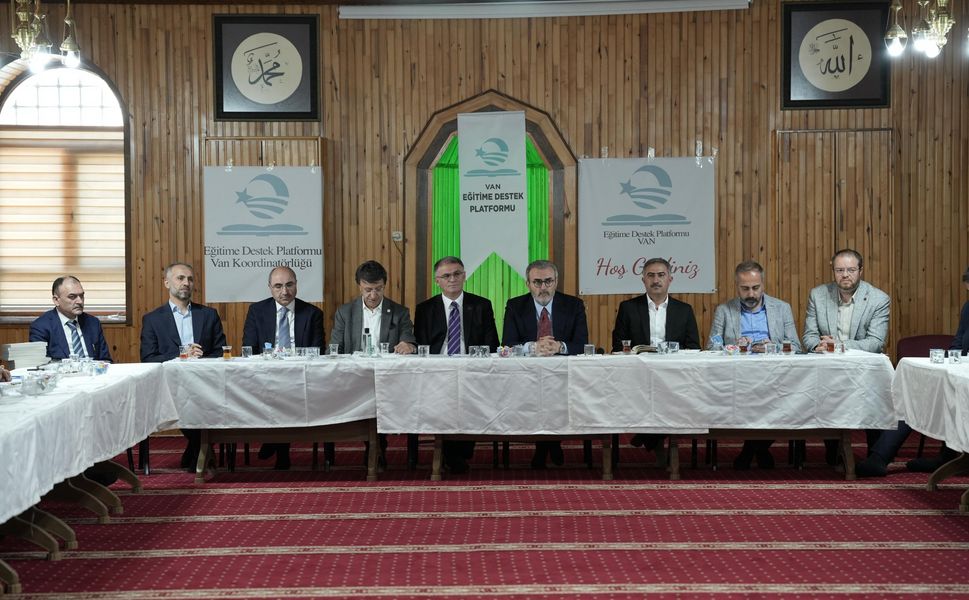 Van'da eğitime destek platformu toplantısı gerçekleştirildi