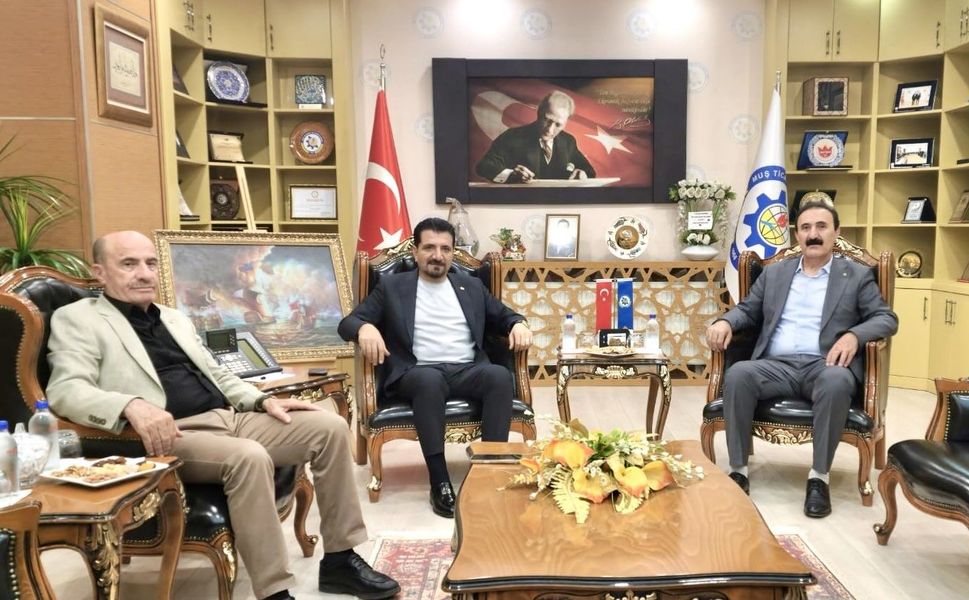 Van Ticaret Borsası Başkanı Nayif Süer'den Muş TSO'ya ziyaret