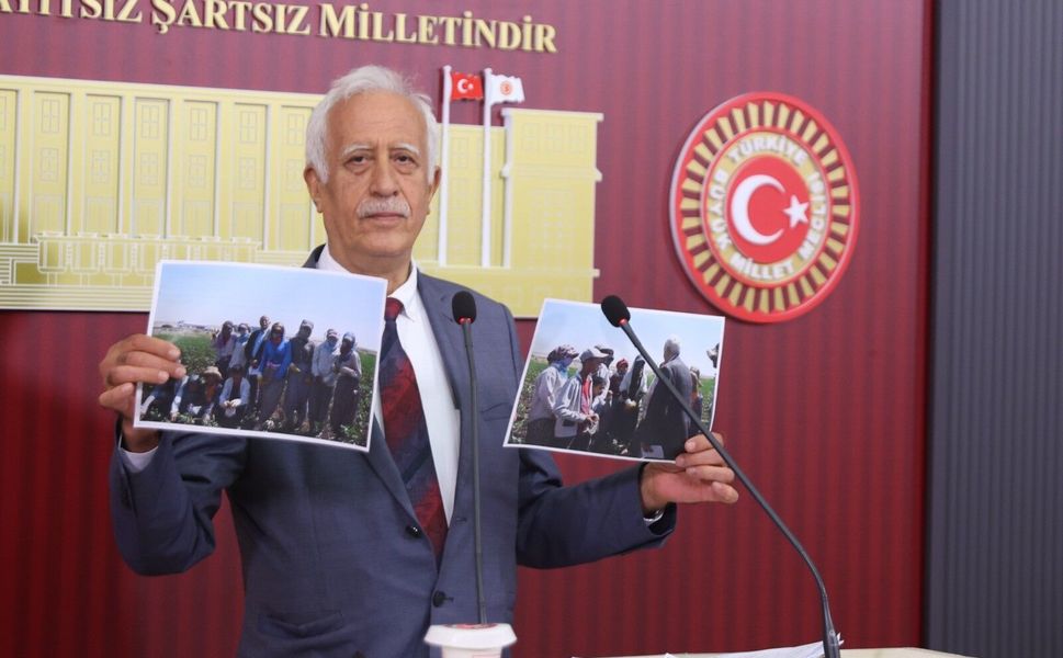 Van Milletvekili Sinan Çiftyürek, mevsimlik tarım işçilerinin sorunlarını Meclis gündemine taşıdı