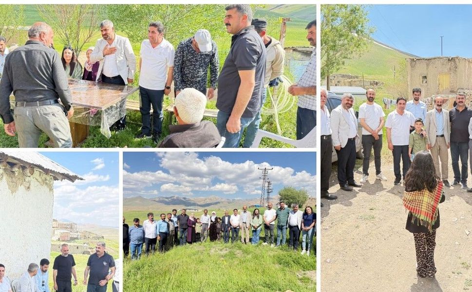 Gürpınar'da Eşbaşkanlar yurttaşların talep ve sorunlarını dinledi