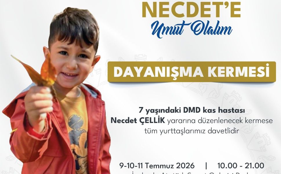 İpekyolu'nda DMD hastası Necdet için dayanışma kermesi başlıyor