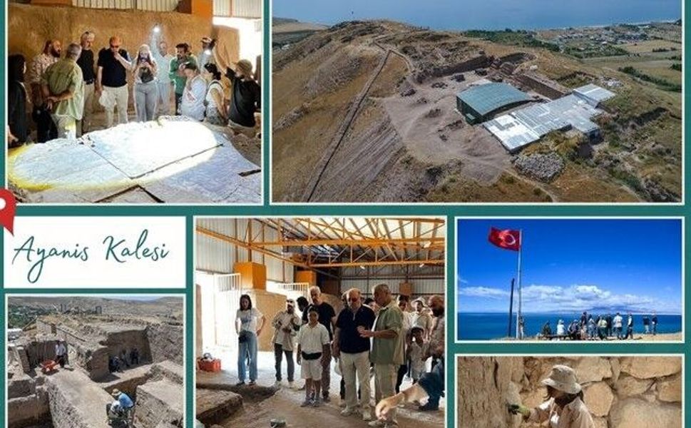 Hüseyin Çelik, Ayanis Kalesi kazılarını ziyaret etti: "Van'ın önemli turizm destinasyonlarından biri olacak"