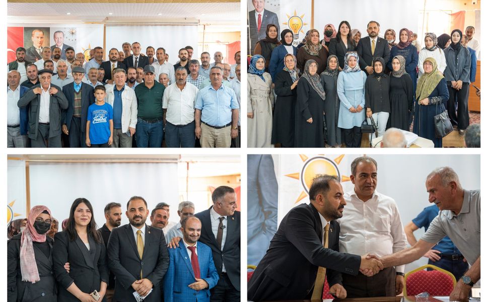 AK Parti Van İl Başkanı Harun Çelik, Erciş İlçe Danışma Meclisi Toplantısı'na katıldı