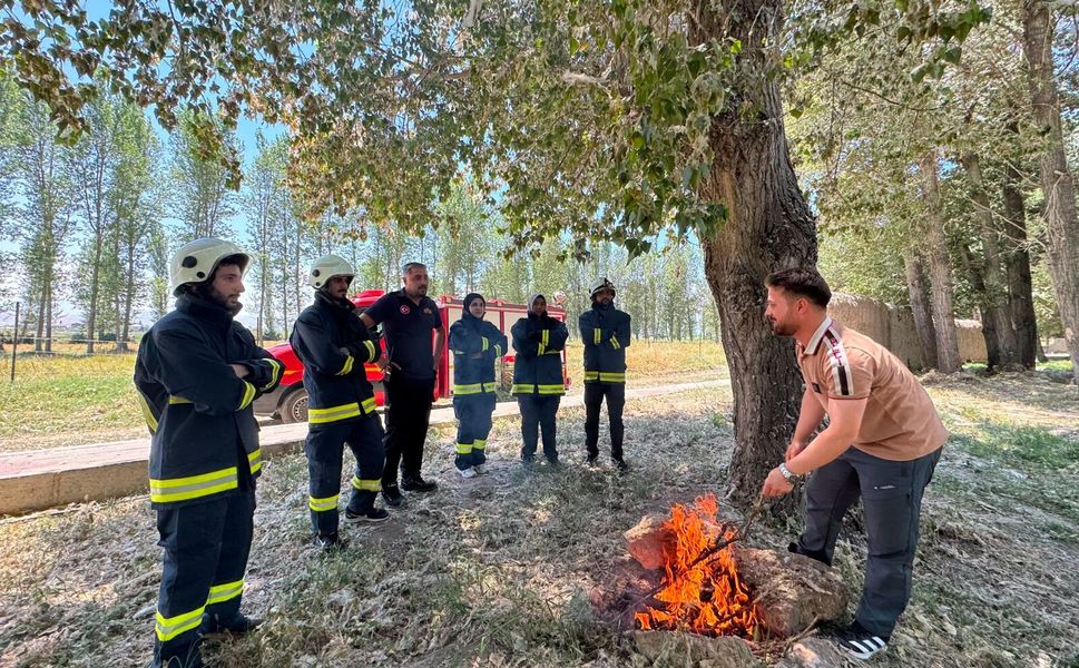 Van Büyükşehir'den yaz sıcaklarına karşı yangın çağrısı