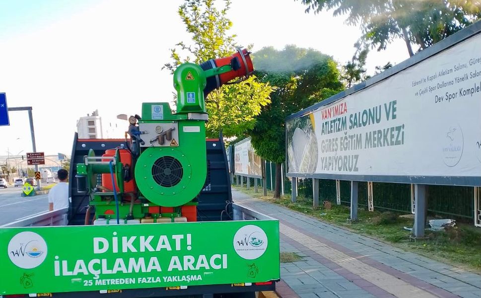 Van Büyükşehir Belediyesi'nden yaz boyunca vektörle mücadele seferberliği