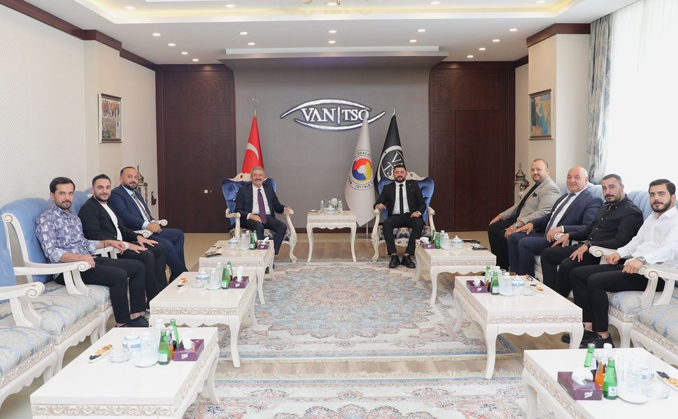 Van TSO'da Genç ASKON heyeti ağırlandı