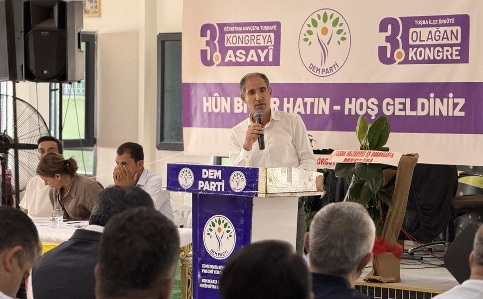 Veysi Dilekçi'den DEM Parti Tuşba İlçe Kongresi mesajı