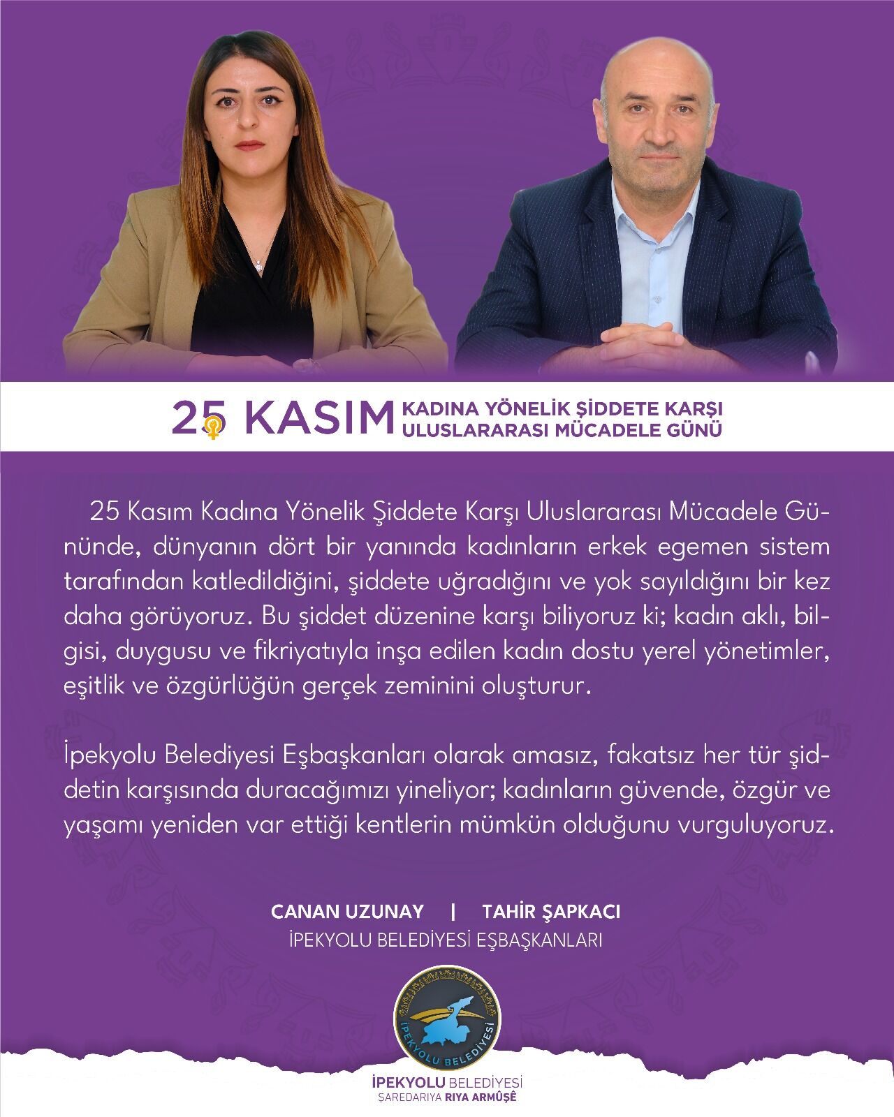 İ P E K Y O L U E Ş B A Ş K A N L A R