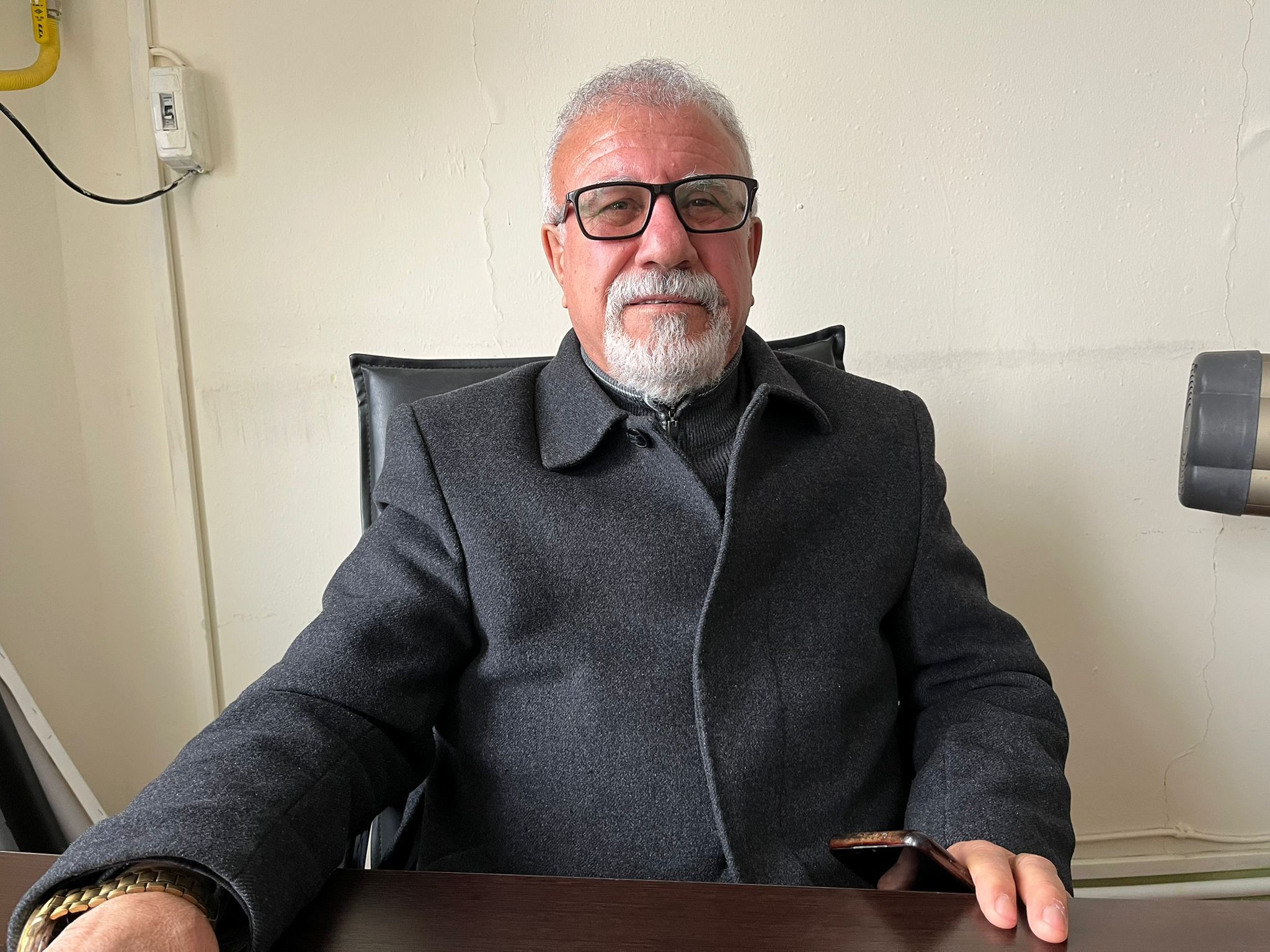 Di̇sk Emekli Sen Van Şube Başkanı Timur Sayyiğit