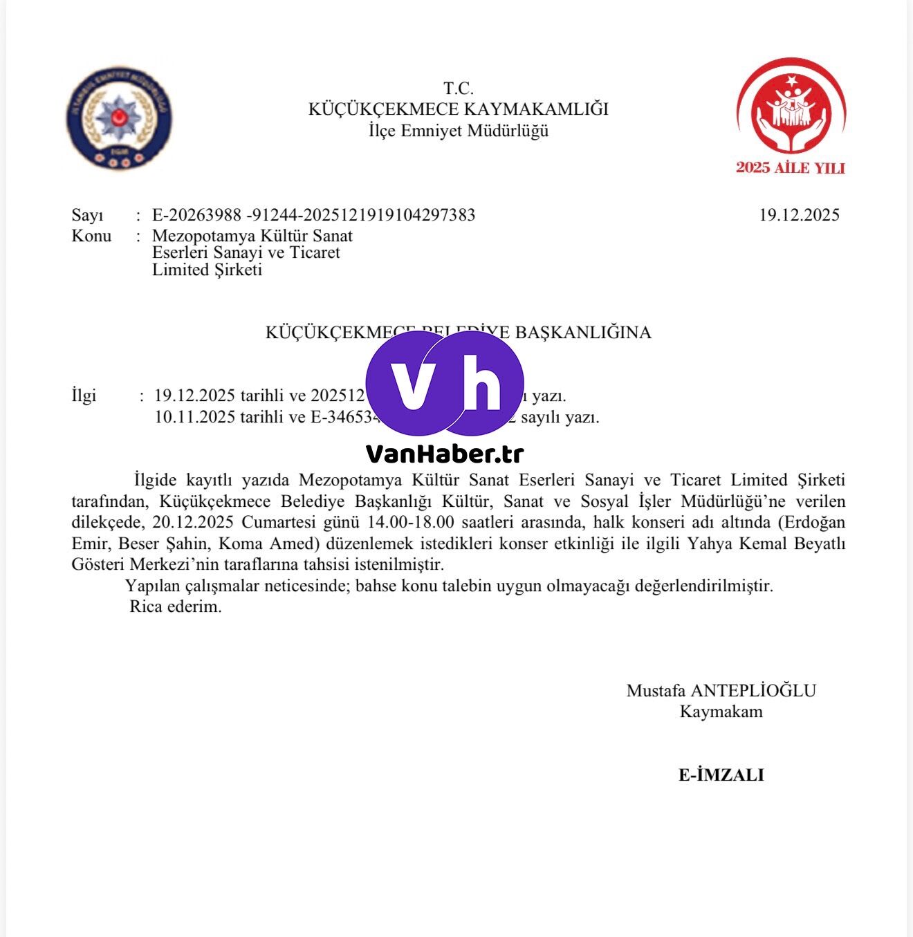 İptal Belgesi̇