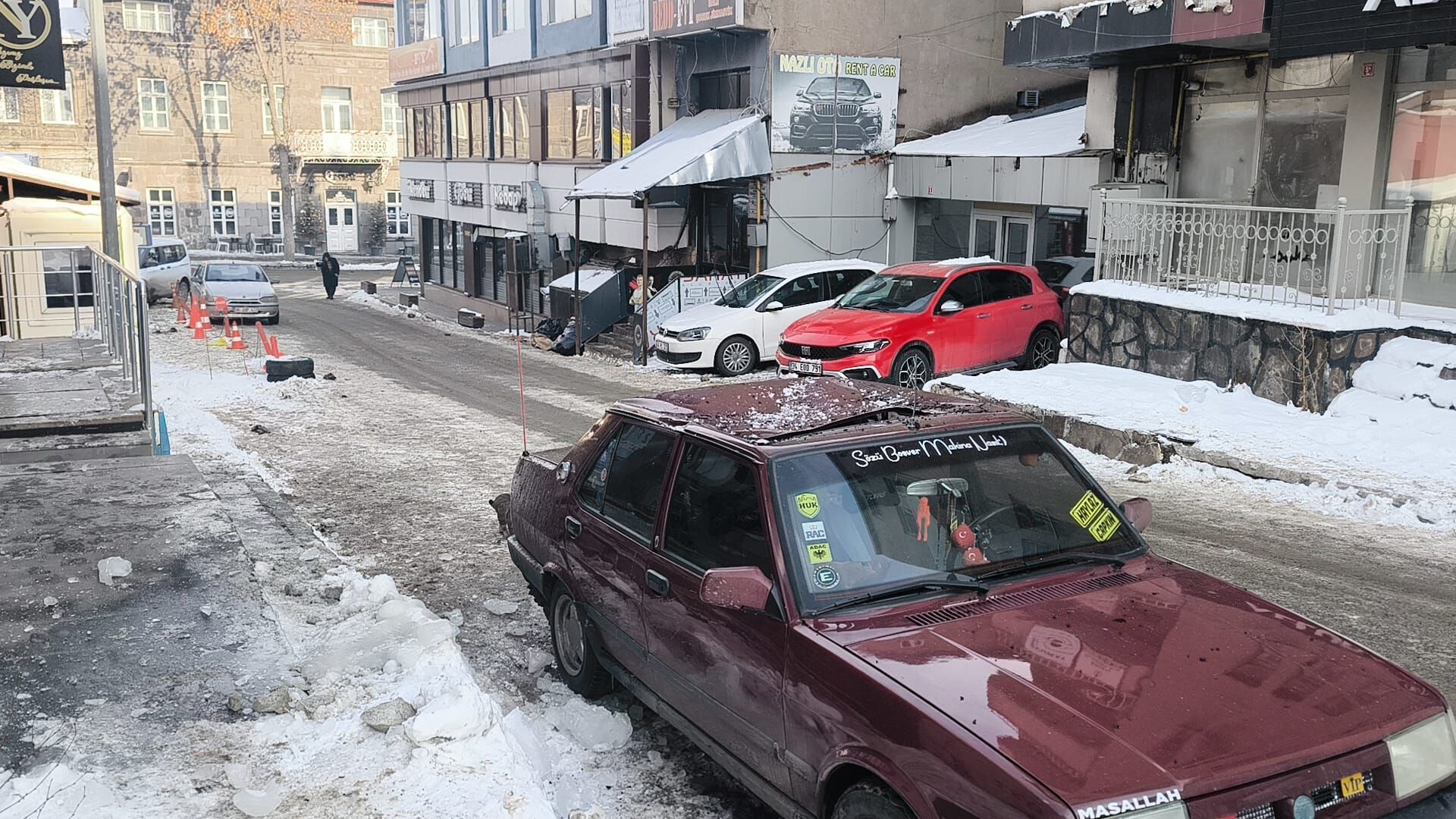 Kars Buz Sarkıt Olay (2)