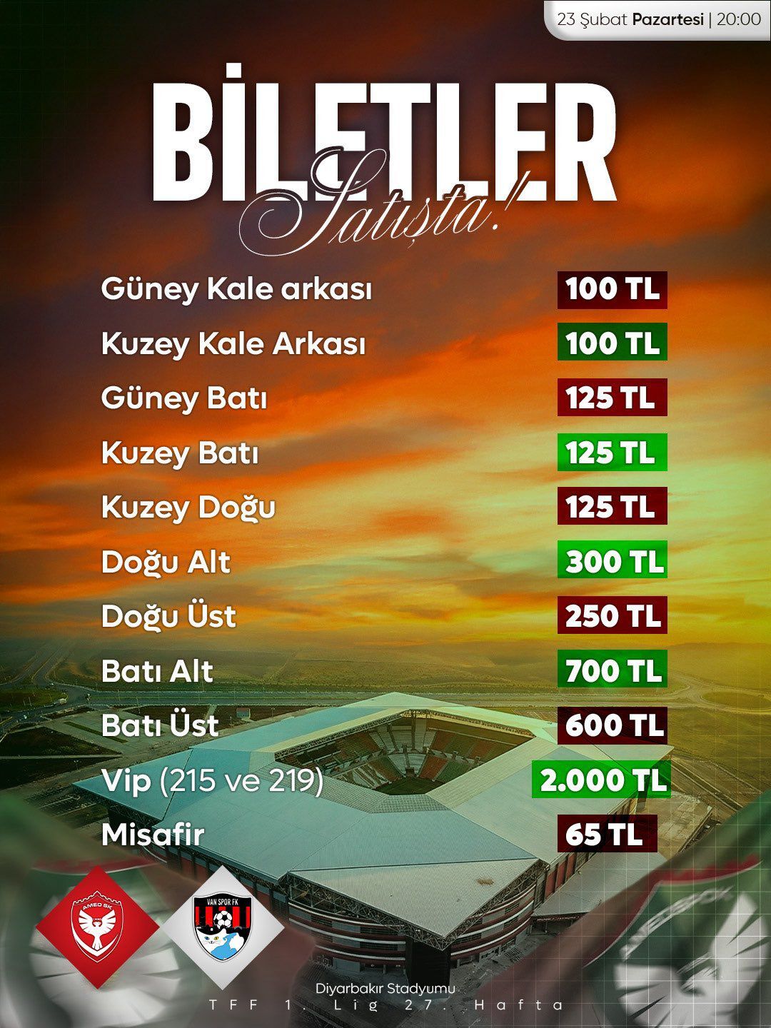 Amedspor Vanspor (2)