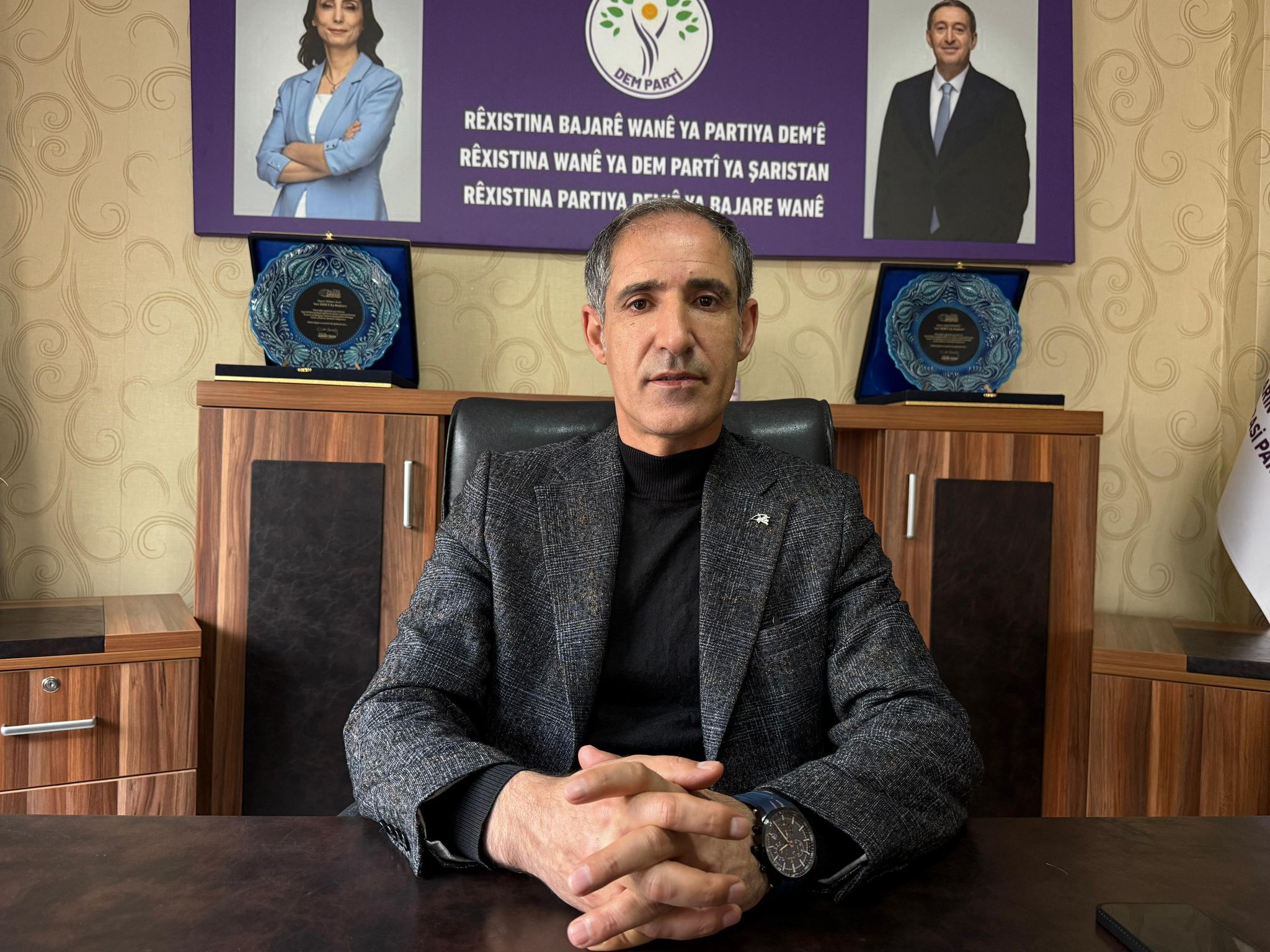 Dem Parti Van İl Eş Başkanı Veysi Dilekçi-1