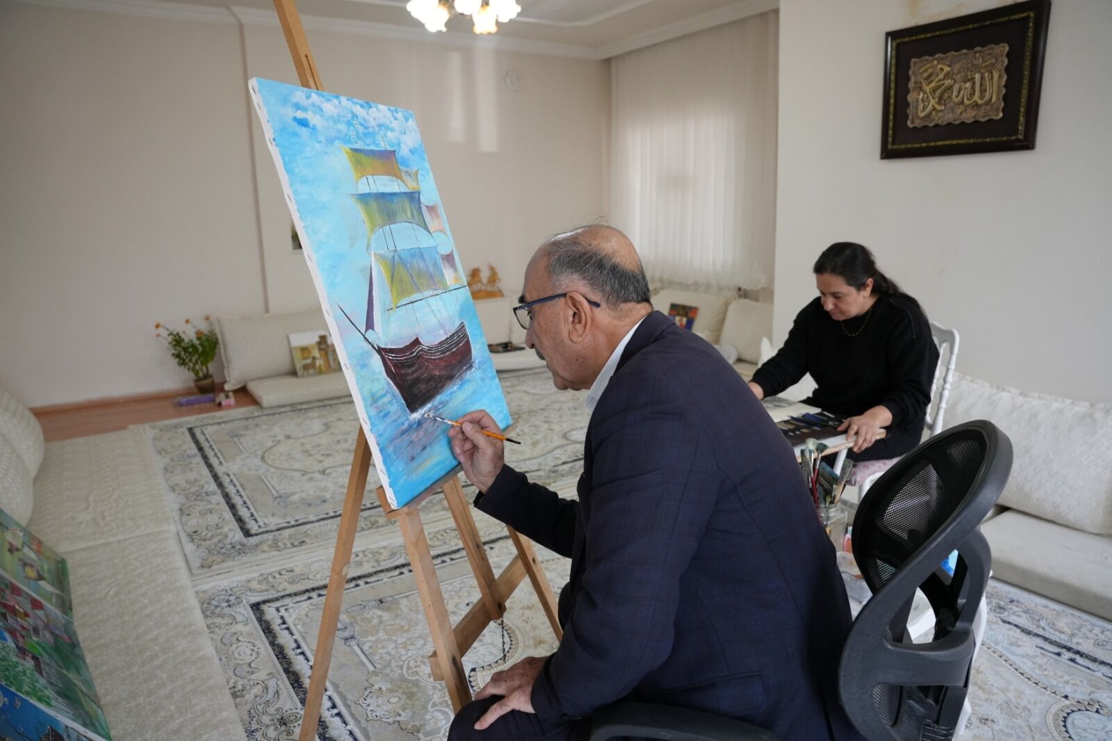 Hakkari’de 71 Yaşında Sanatla Hayata Tutundu (5)