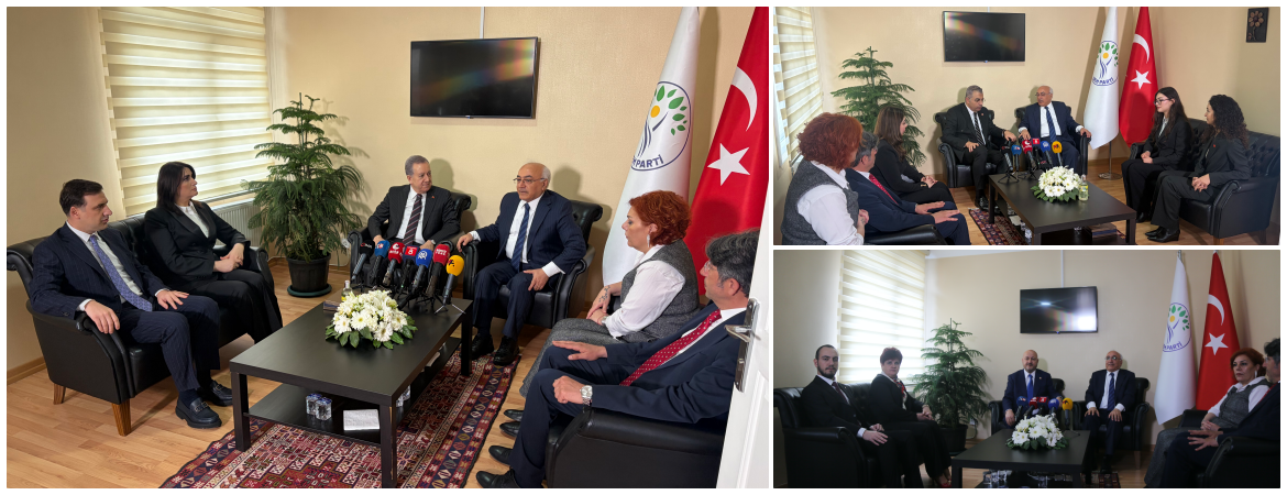 Barış Ve Diyalog Mesajları Siyasi Partiler Dem Parti’yi Ziyaret Etti 1 (1)
