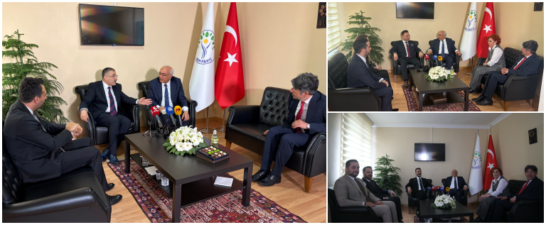 Barış Ve Diyalog Mesajları Siyasi Partiler Dem Parti’yi Ziyaret Etti 1 (2)