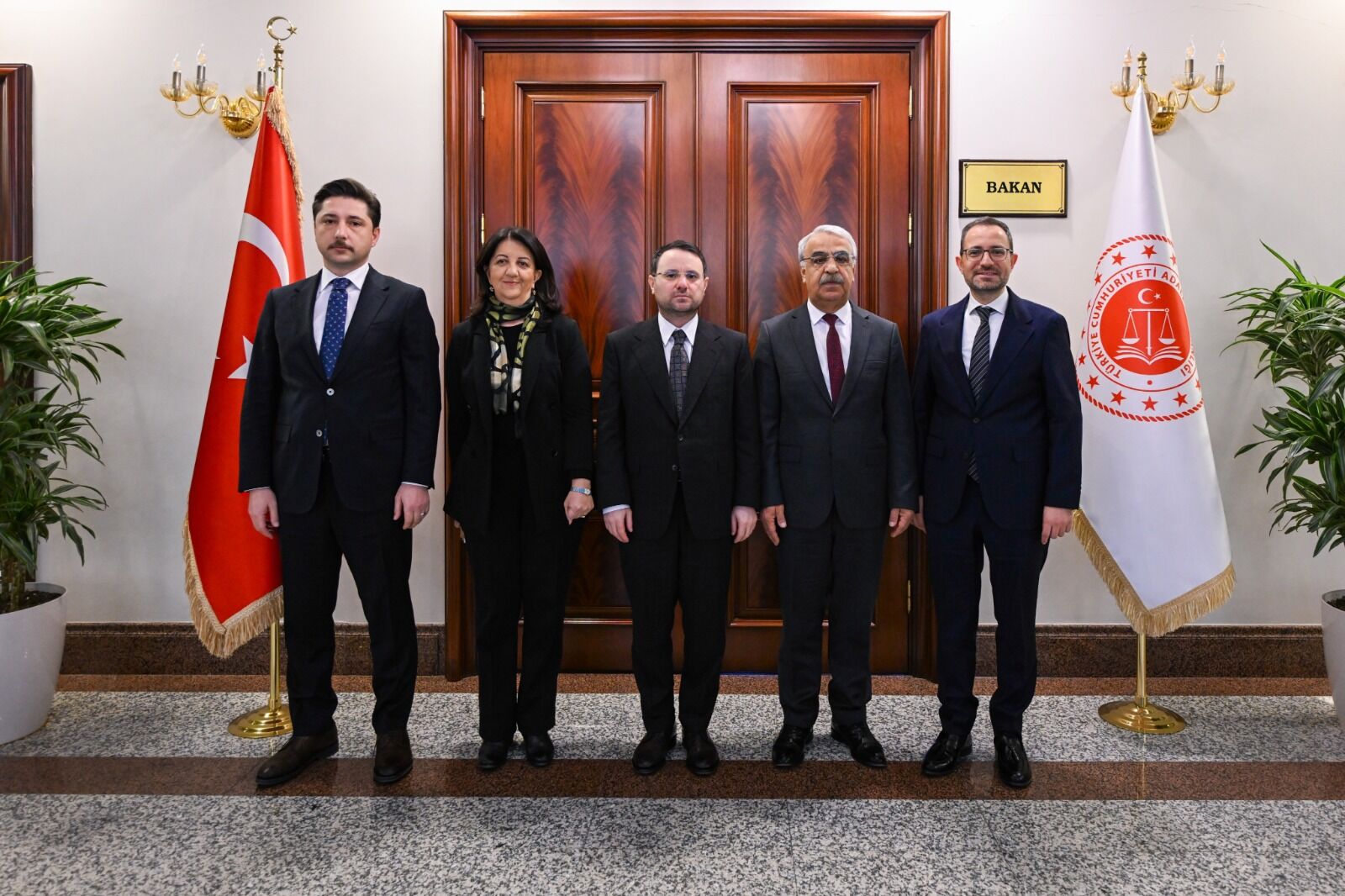Dem Parti Imralı Heyeti Adalet Bakanı